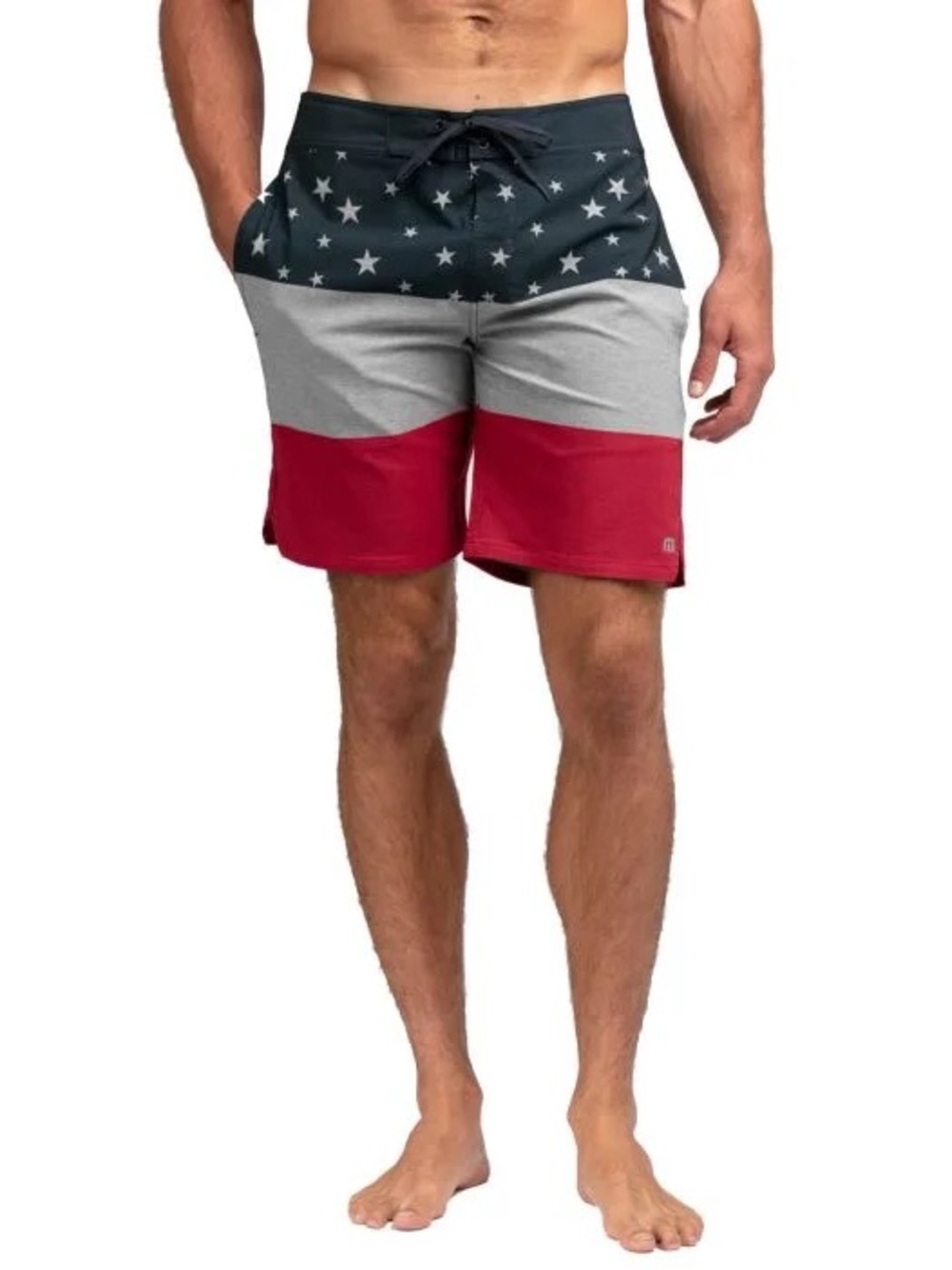 Travis Mathew Ticker Tape Boardshorts Size 36